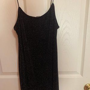 H&M Black Shimmer Dress